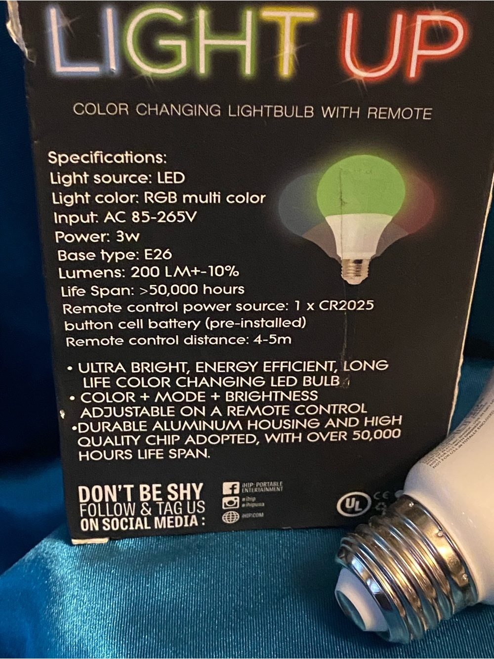 h.i.p. Multi-Color LED Bulb - Green Highlight - Picture 9 of 11